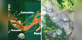 Triple Frontera en manos del narcotráfico y la minería ilegal pese a que Gobierno prometió "transformar la provincia" Triple Frontera en manos del narcotráfico y la minería ilegal pese a que Gobierno prometió "transformar la provincia"