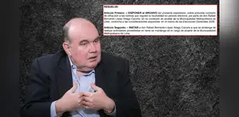 JEE archiva denuncia contra López Aliaga por infracción a neutralidad pese a "evidente mensaje proselitista" JEE archiva denuncia contra López Aliaga por infracción a neutralidad pese a "evidente mensaje proselitista"