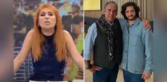 Magaly Medina encara a Guillermo Dávila y lo cuestiona por su intento de reconciliarse con su hijo Vasco Madueño: “Lo utilizó para su concierto”