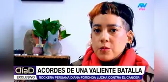 Diana Foronda, líder de Área 7, conmueve al hablar de su lucha contra el cáncer y su deseo de vivir: “No quiero morir, quiero luchar”