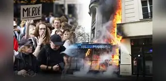 Gobierno de Macron en crisis: masivas protestas paralizan París y dejan más de 200 detenidos por recortes presupuestarios
