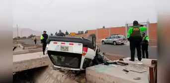 Militar se salva de morir en accidente de tránsito: vehículo en el que se trasladaba dio varias vueltas de campana Militar se salva de morir en accidente de tránsito: vehículo en el que se trasladaba dio varias vueltas de campana