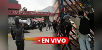 Toma de San Marcos HOY: minuto a minuto del tercer día de protestas y la suspensión del examen de admisión 2026 Toma de San Marcos HOY: minuto a minuto del tercer día de protestas y la suspensión del examen de admisión 2026