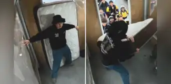 Fans del streamer Sacha casi se llevan su colchón durante activación publicitaria: "No jalen" Fans del streamer Sacha casi se llevan su colchón durante activación publicitaria: "No jalen"