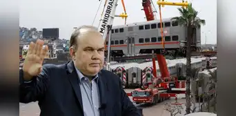 López Aliaga mintió sobre la operatividad y el estado de las locomotoras y vagones del tren de Caltrain López Aliaga mintió sobre la operatividad y el estado de las locomotoras y vagones del tren de Caltrain