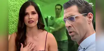 Maju Mantilla expresa su molestia Gustavo Salcedo y le recuerda el ampay en hotel: "En ningún momento hice algún juicio"