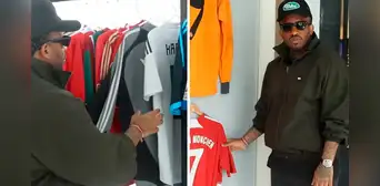 Jefferson Farfán muestra su lujosa colección de camisetas que intercambió durante su carrera futbolística: “Acá de mi esposa”