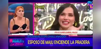 Maju Mantilla y la vez que lloró en su cumpleaños: Gustavo Salcedo le habría descubierto infidelidad, según Magaly Medina