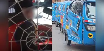 Extorsionadores suben a mototaxi y encañonan a conductor en SJL: "Ningún tombo los va a proteger" Extorsionadores suben a mototaxi y encañonan a conductor en SJL: "Ningún tombo los va a proteger"