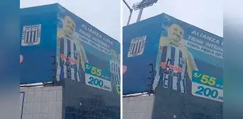 Hincha de Alianza Lima exige retirar publicidad del 'Bigote' Rodríguez previo a partido ante U. de Chile: "Es enemigo" Hincha de Alianza Lima exige retirar publicidad del 'Bigote' Rodríguez previo a partido ante U. de Chile: "Es enemigo"