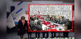 Carlincatura retrata la impunidad: investigados controlan a la entidad que nombra jueces y fiscales Carlincatura retrata la impunidad: investigados controlan a la entidad que nombra jueces y fiscales