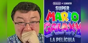 Entre lágrimas, Phillip Chu Joy reacciona al tráiler de ‘Super Mario Galaxy’: "Es la nostalgia"