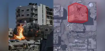 Israel derribó una torre de 12 pisos usada por Hamás para “ejecutar y perpetrar ataques” terroristas en Gaza Israel derribó una torre de 12 pisos usada por Hamás para “ejecutar y perpetrar ataques” terroristas en Gaza