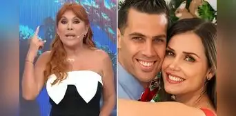 Magaly Medina sorprende al afirmar que Maju Mantilla y Gustavo Salcedo viven juntos tras supuesta infidelidad: "Puede pasar cualquier cosa"