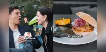 Turistas austriacos celebran eufóricos el triunfo del pan con chicharrón peruano en el 'Mundial de desayunos': “Vencimos a Venezuela”