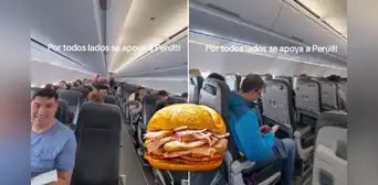 Piloto de avión pidió a pasajeros votar por el pan con chicharrón en 'Mundial de desayunos' y redes estallan: "Perú es clave hasta en el cielo" Piloto de avión pidió a pasajeros votar por el pan con chicharrón en 'Mundial de desayunos' y redes estallan: "Perú es clave hasta en el cielo"