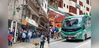 Paro indefinido en Machu Picchu: cierran establecimientos por presunto "contubernio" para impedir ingreso de nuevos buses