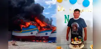 Sábado trágico: trabajador fallece por incendio y cobradora de combi muere en accidente de tránsito