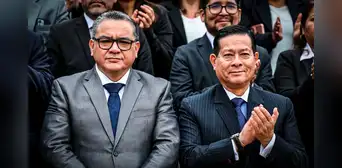 Juan José Santiváñez y Eduardo Arana: audio revela pacto de favores ministeriales para beneficiar a policía vinculado a 'Los Pulpos'