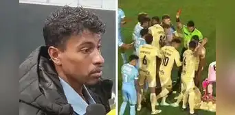Miguel Araujo cuestionó arbitraje en derrota de Sporting Cristal ante Cusco FC: "No hay que ser tan obvios" Miguel Araujo cuestionó arbitraje en derrota de Sporting Cristal ante Cusco FC: "No hay que ser tan obvios"