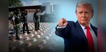 Trump acusa a Venezuela de enviar pandilleros, narcotraficantes y drogas a EE. UU.: "Eso es inaceptable" Trump acusa a Venezuela de enviar pandilleros, narcotraficantes y drogas a EE. UU.: "Eso es inaceptable"