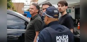 Brasil: Jair Bolsonaro deja prisión domiciliaria para examen médico tras ser condenado por golpismo Brasil: Jair Bolsonaro deja prisión domiciliaria para examen médico tras ser condenado por golpismo