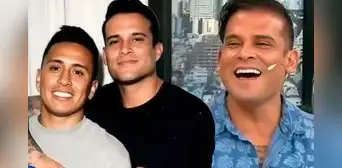 Christian Domínguez sorprende con su reacción al ver su foto generada con IA abrazado con Christian Cueva: "Puede pasar" Christian Domínguez sorprende con su reacción al ver su foto generada con IA abrazado con Christian Cueva: "Puede pasar"