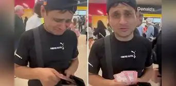 Robotín la pasa mal en Estados Unidos por olvidar cambiar billetes peruanos: "No me quieren vender"