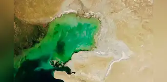 El lago más grande del mundo se está secando: el cambio climático lo transforma en un futuro desierto