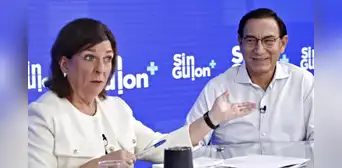 Martín Vizcarra critica a Dina Boluarte: "El Gobierno se va a la deriva y la presidenta pide permiso para ir a Estados Unidos" Martín Vizcarra critica a Dina Boluarte: "El Gobierno se va a la deriva y la presidenta pide permiso para ir a Estados Unidos"