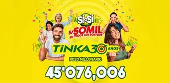 Resultados La Tinka del 17 de septiembre: revisa el sorteo y números ganadores del Pozo Millonario Resultados La Tinka del 17 de septiembre: revisa el sorteo y números ganadores del Pozo Millonario