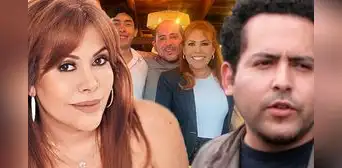 Magaly Medina sorprende al reaparecer en público con su hijo Gianmarco Mendoza por emotivo evento familiar