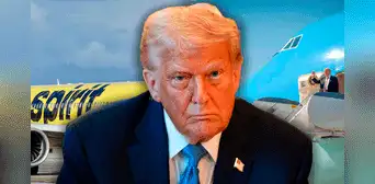 "Apague el iPad": vuelo de Spirit Airlines es advertido por acercarse al Air Force One rumbo al Reino Unido "Apague el iPad": vuelo de Spirit Airlines es advertido por acercarse al Air Force One rumbo al Reino Unido