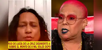 Hijo de Lucía de la Cruz expone a su madre y aclara que no se quedó con los S/8.000 que recibió por error: “Ella manipula mi cuenta”
