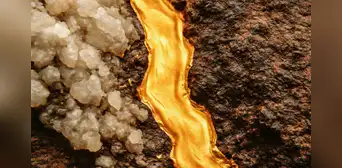 Geólogos revelan cómo los terremotos causan la formación de pepitas de oro con ayuda del cuarzo, según estudio Geólogos revelan cómo los terremotos causan la formación de pepitas de oro con ayuda del cuarzo, según estudio