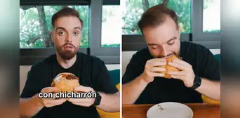 Ibai Llanos prueba por primera vez pan con chicharrón y queda fascinado con su sabor: "Es normal que haya ganado el 'Mundial de desayunos'" Ibai Llanos prueba por primera vez pan con chicharrón y queda fascinado con su sabor: "Es normal que haya ganado el 'Mundial de desayunos'"