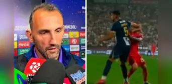 Hernán Barcos expresó su duro pesar tras expulsión de Carlos Zambrano en el 0-0 de Alianza Lima ante la U. de Chile: "Nos duele" Hernán Barcos expresó su duro pesar tras expulsión de Carlos Zambrano en el 0-0 de Alianza Lima ante la U. de Chile: "Nos duele"