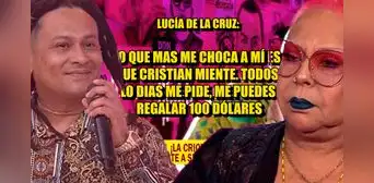 Lucía de la Cruz se pronuncia tras ser acusada por su hijo de apropiarse de S/8.000: "No entiendo por qué habla tanta estup..."