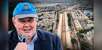 Vía Expresa Sur: Emape reconoce que Rafael López Aliaga inauguró una obra que aún no está terminada