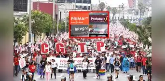 CGTP rechaza reforma de pensiones fujimorista que favorece a las AFP: "La única salida es derogarla"