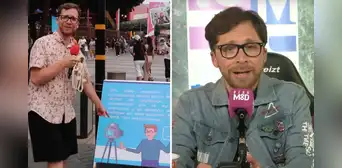 Henry Spencer cuenta cómo descubrió que su imagen apareció en carteles de la Municipalidad de San Miguel: “Me recibieron como un rockstar”