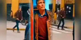 Hombre dispara al aire durante la marcha de la 'Generación Z': manifestantes persiguieron al atacante
