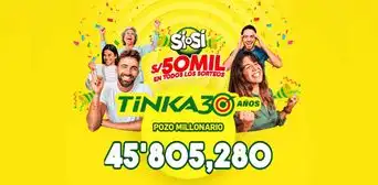 Resultados de La Tinka del domingo 21 de septiembre: consulta los números ganadores del Pozo Millonario Resultados de La Tinka del domingo 21 de septiembre: consulta los números ganadores del Pozo Millonario