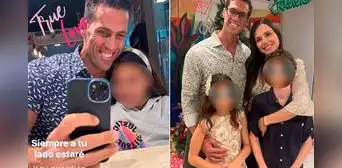 Gustavo Salcedo conmueve con amoroso mensaje a su hija con Maju Mantilla en medio de polémica: "Siempre a tu lado estaré" Gustavo Salcedo conmueve con amoroso mensaje a su hija con Maju Mantilla en medio de polémica: "Siempre a tu lado estaré"