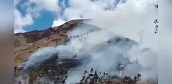 Adulto mayor fallece en incendio forestal en Pasco: más de 20 hectáreas de pastizales afectadas Adulto mayor fallece en incendio forestal en Pasco: más de 20 hectáreas de pastizales afectadas