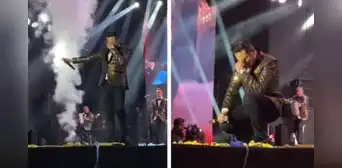 Jonathan Rojas no se contuvo y rompió en llanto durante concierto por el aniversario de los Hermanos Yaipén