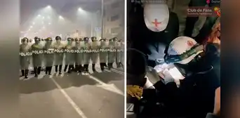 Ocho heridos en la segunda marcha de la Generación Z: brigadista fue víctima de perdigón Ocho heridos en la segunda marcha de la Generación Z: brigadista fue víctima de perdigón