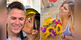 ¿Viajó a Estados Unidos? Paco Bazán sorprendió a Susana Alvarado con un ramo de flores amarillas: "Llegó" ¿Viajó a Estados Unidos? Paco Bazán sorprendió a Susana Alvarado con un ramo de flores amarillas: "Llegó"