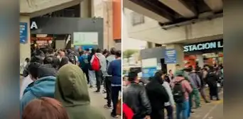 Línea 1 del Metro de Lima: pasajeros reportan fallas en los trenes y demoras en diversas estaciones Línea 1 del Metro de Lima: pasajeros reportan fallas en los trenes y demoras en diversas estaciones