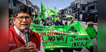 Tía María: Gobernador Arequipa proyecta inicio de construcción en octubre pese a oposición social Tía María: Gobernador Arequipa proyecta inicio de construcción en octubre pese a oposición social